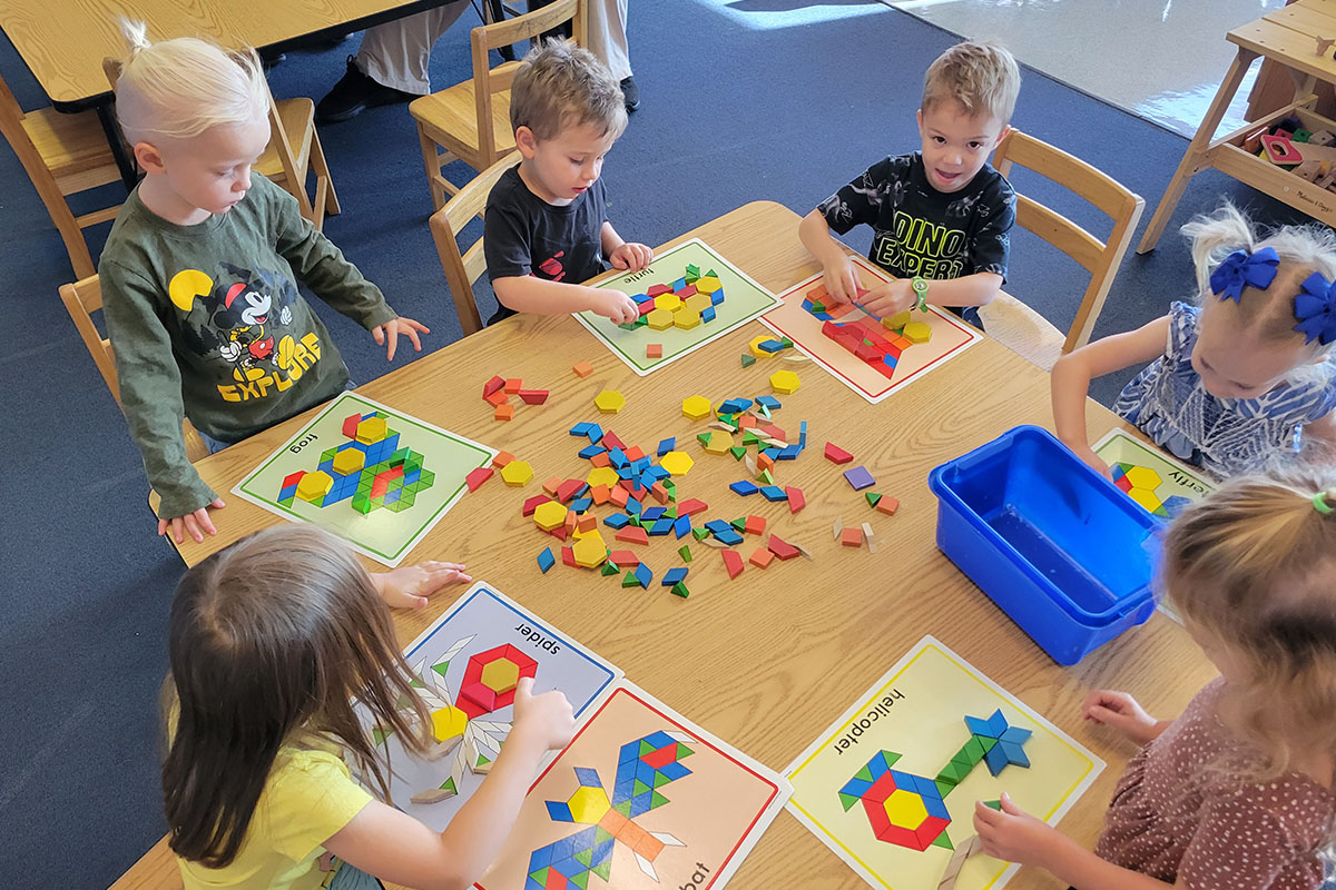 Children enjoying Get Set Preschool