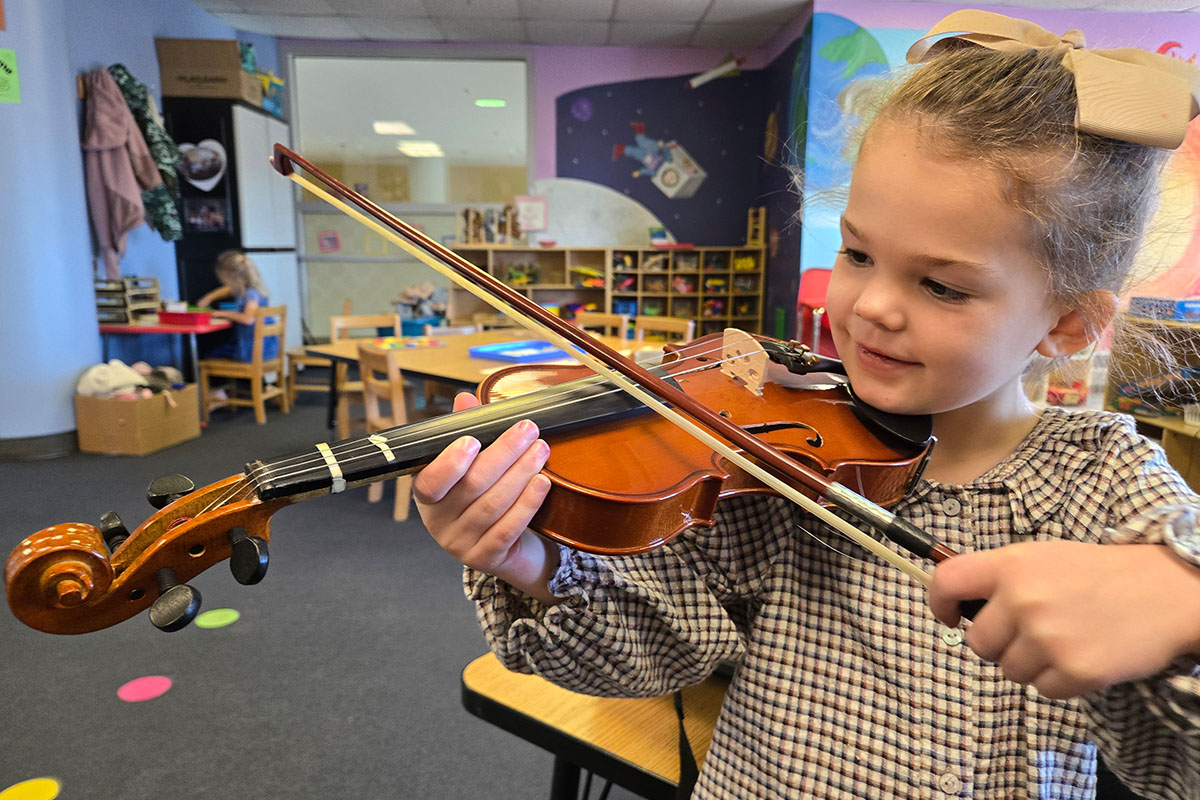 Kids graduating preschool