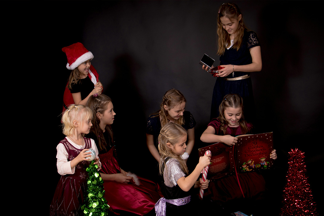 Children singing in the Sanctuary
